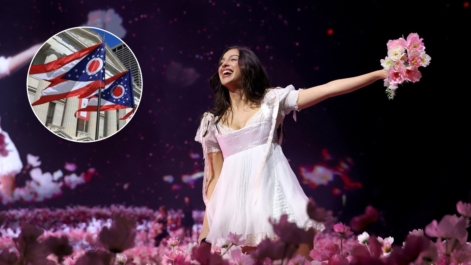 Olivia Rodrigo shows support for Ohio gubernatorial candidate during Ohio performance — Loveland Arts news