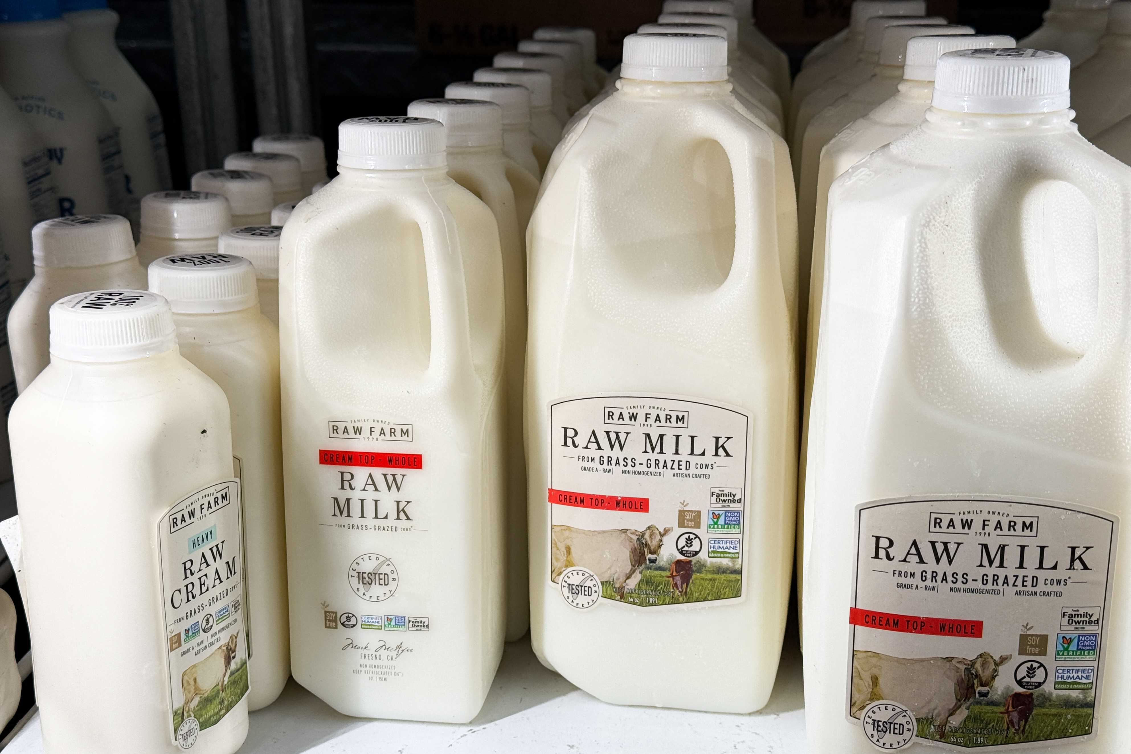 Reality TV contestant drinks raw milk, raising health concerns