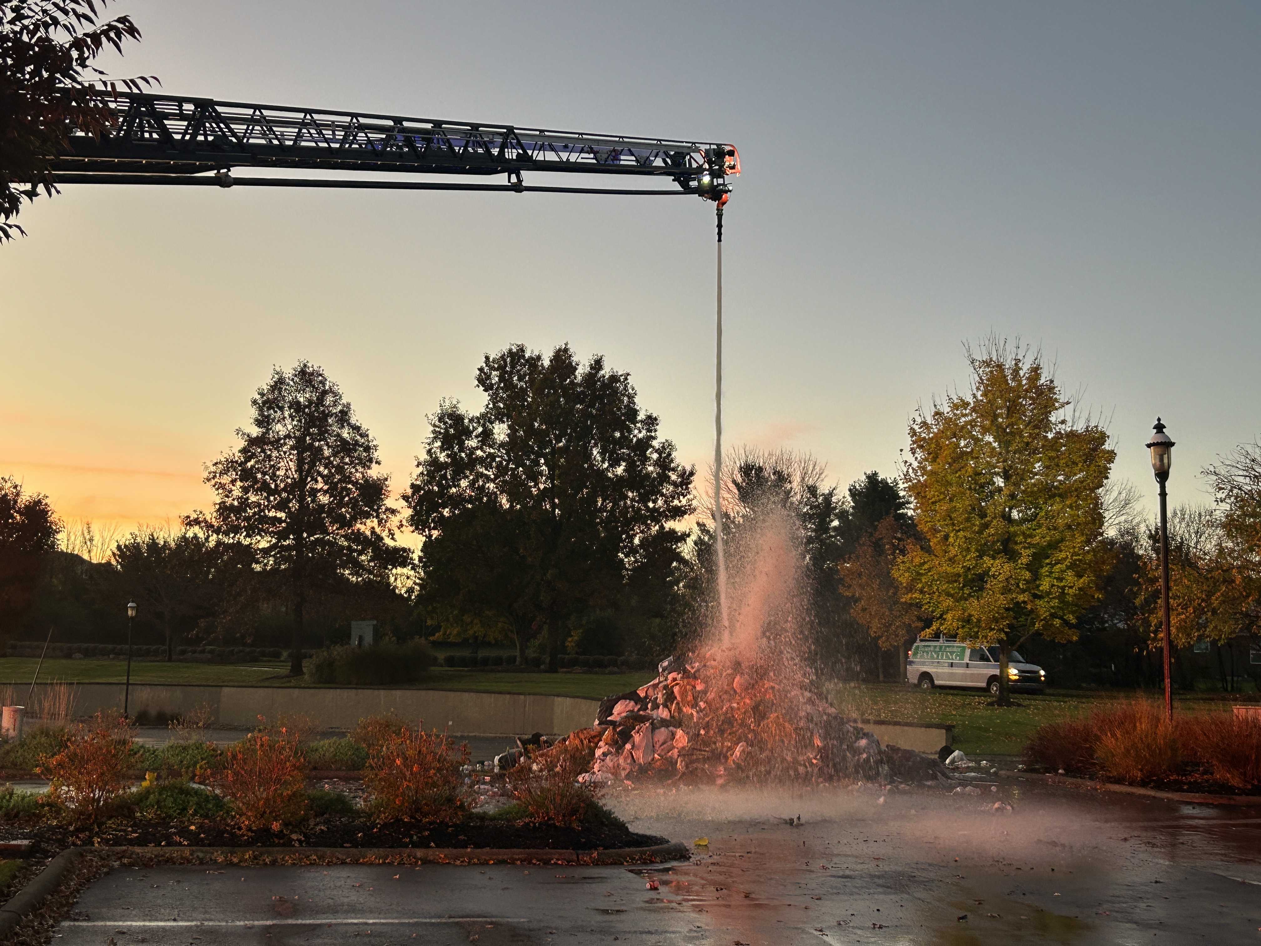 Rumpke issues safety reminder after truck load catches fire in Maineville — Loveland Community news